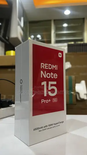 New Xiaomi Redmi Note 15 Pro+ 256 GB Black