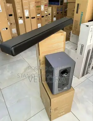 Colour Black TCL 2speakers New. TCL 220w Sound Bar