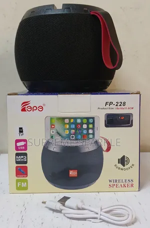 Epe Fp-228 Portable Wireless Speaker/ Bluetooth Wireless Speaker