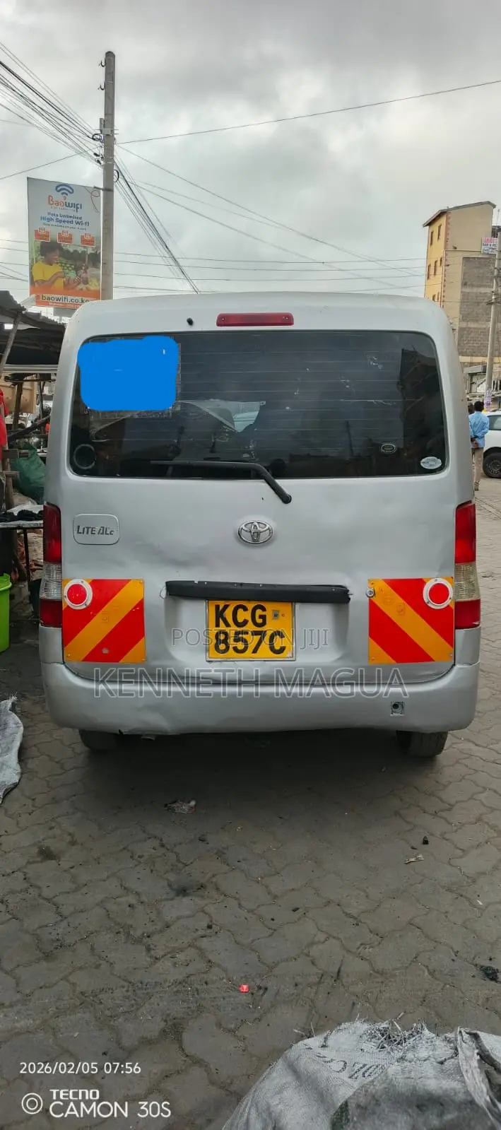 Toyota HiAce 2008 Grey