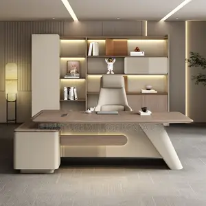 Office Desk; L Shaped Manager Executive Table Desk
