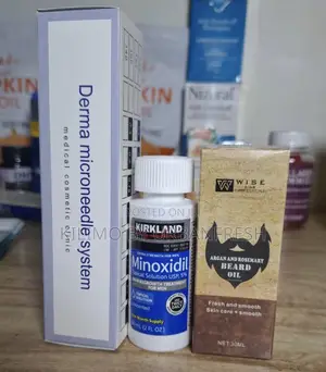 Derma Stamp + Minoxidil 5% 50ml Beard Oil 30ml