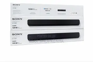 Sony Soundbar Ht-100f With 120w Output