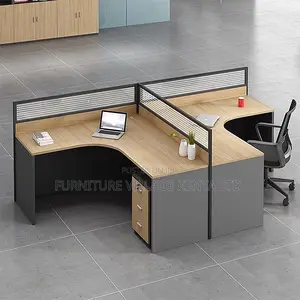 Workstation; Office 2-way Curved Workstation
