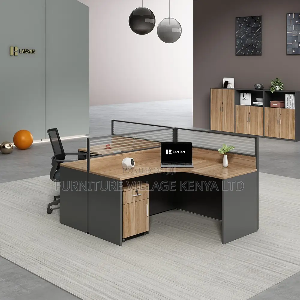 Workstation; Office 2-way Curved Workstation