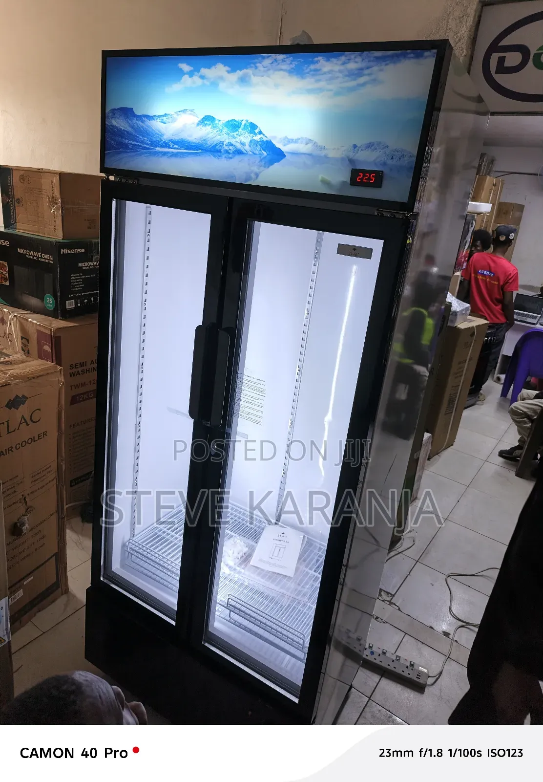 Tlac 586 Side by Side Wine Chiller or Soda Fridge