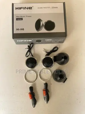 Hifine Dome Tweeters – 25mm | 100w (H1–H6)