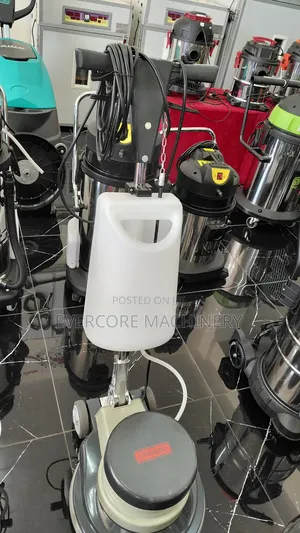 Carpet Scrubbing Machine With Brushes and Pad Holder Offer.