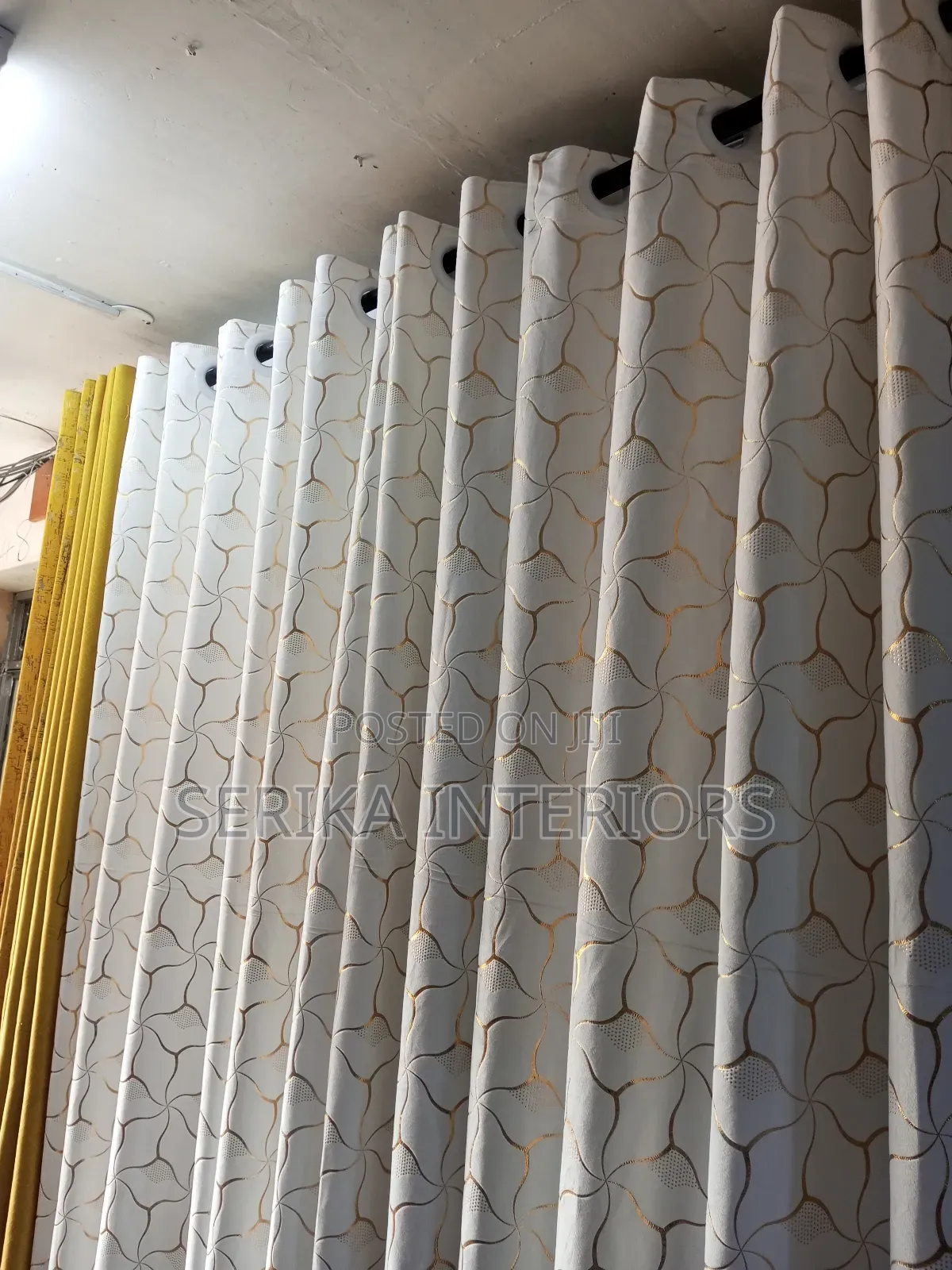 White Velvet Curtains Velvet Curtains Environmental Friendly
