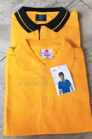 Yello and Pink Black Polo T-Shirts Available