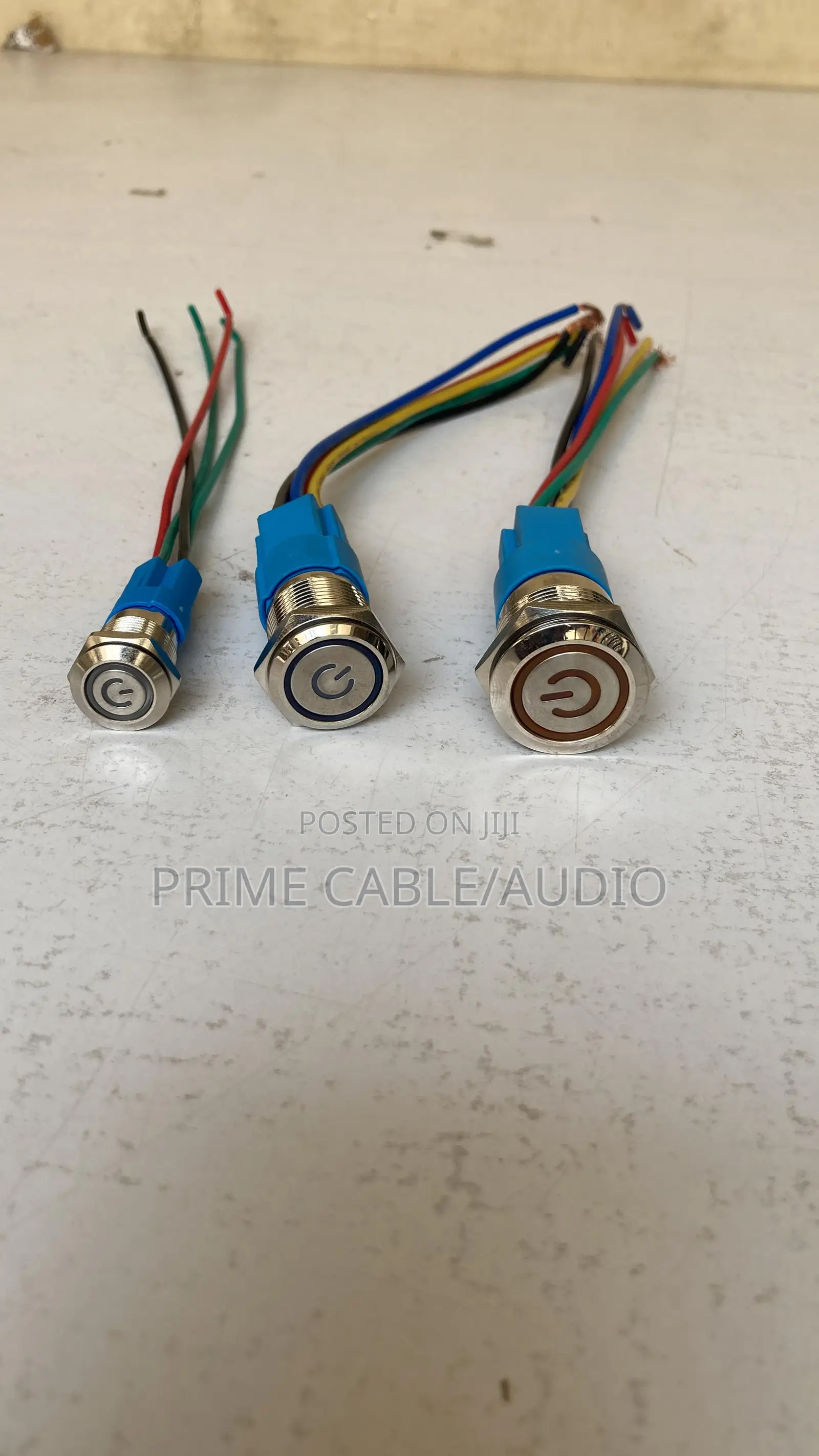 12mm Led Smile Switch Button