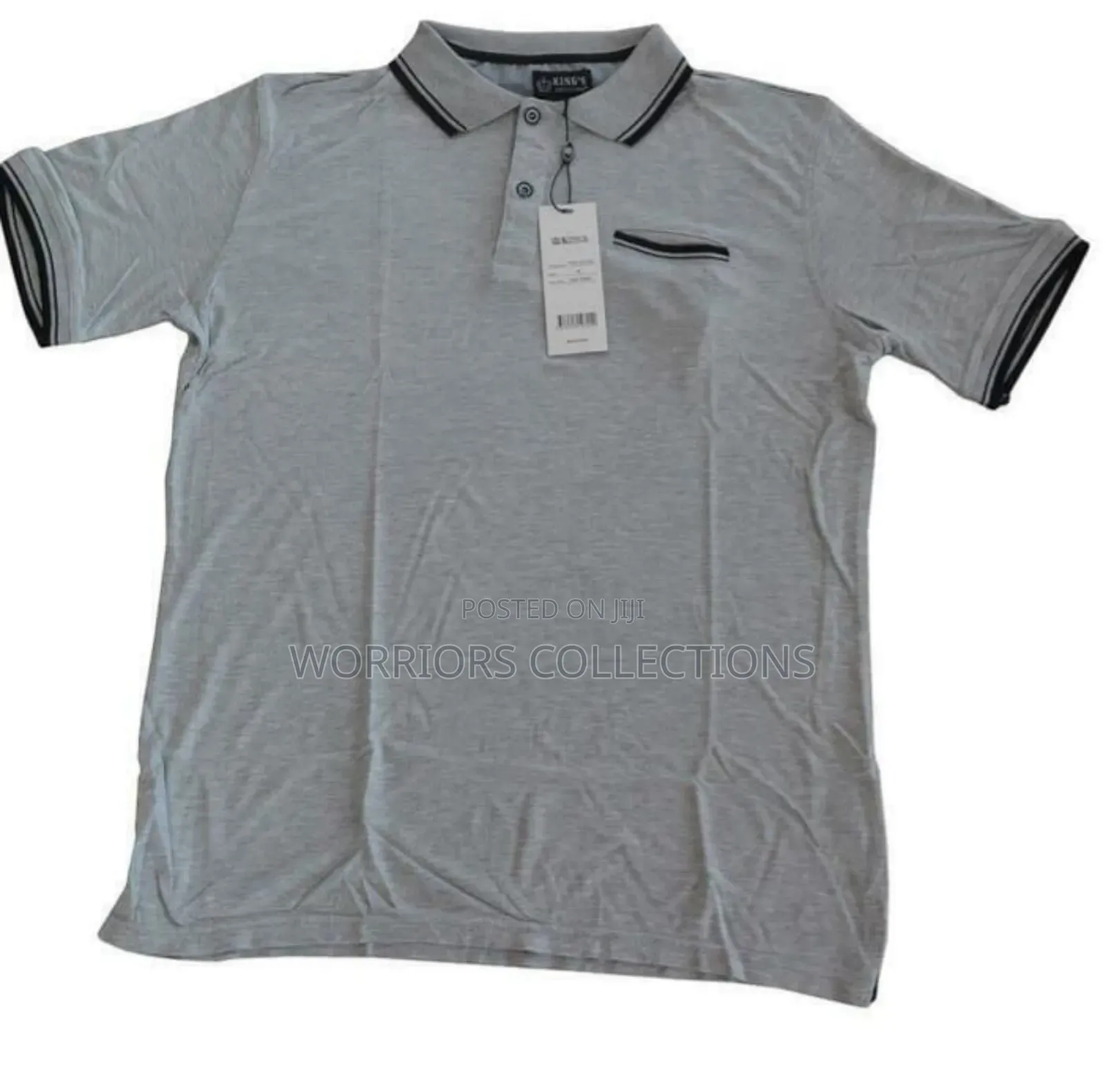 Grey Polo T-Shirts Available