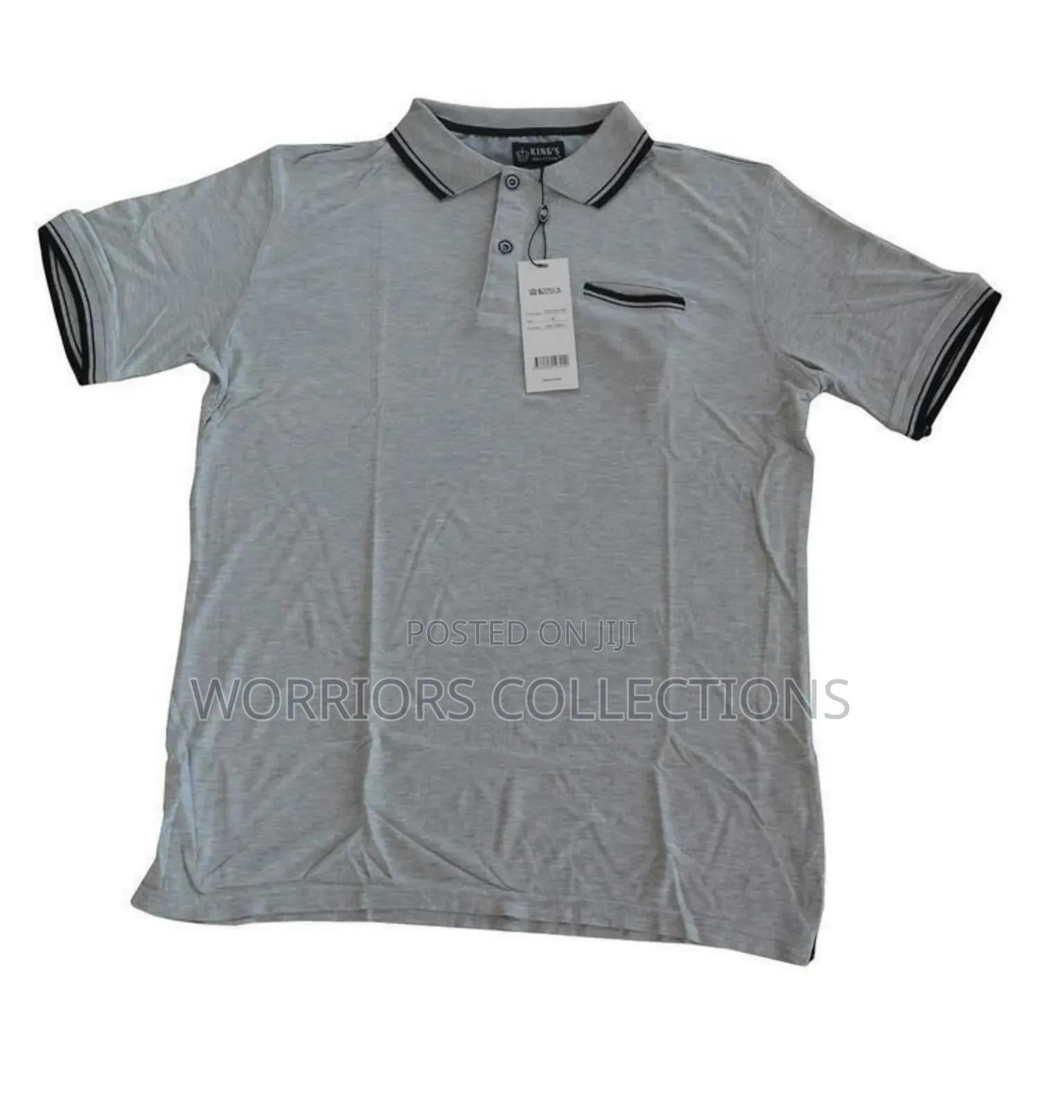 Grey Polo T-Shirts Available