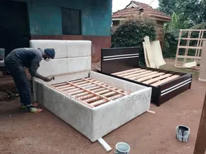 Modern Panel Platform Bed