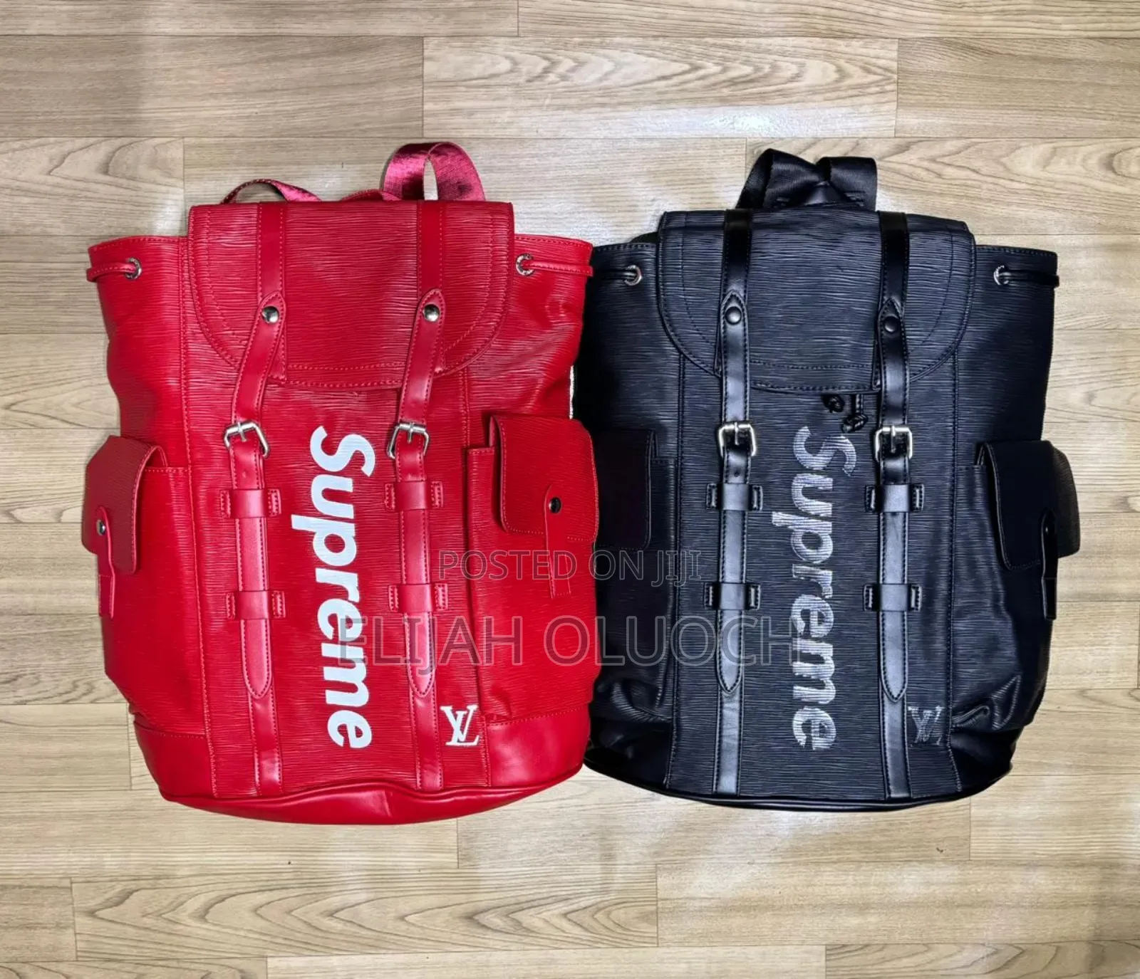 Authentic Louis Vuitton X Supreme Christopher Backpacks