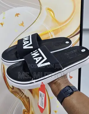 Black Vans La Costa Slide-on Sandals Size 40-45