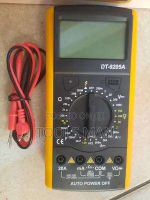 Digital Multimeter.Dt-9205a.Dc Ac 1000v.20a