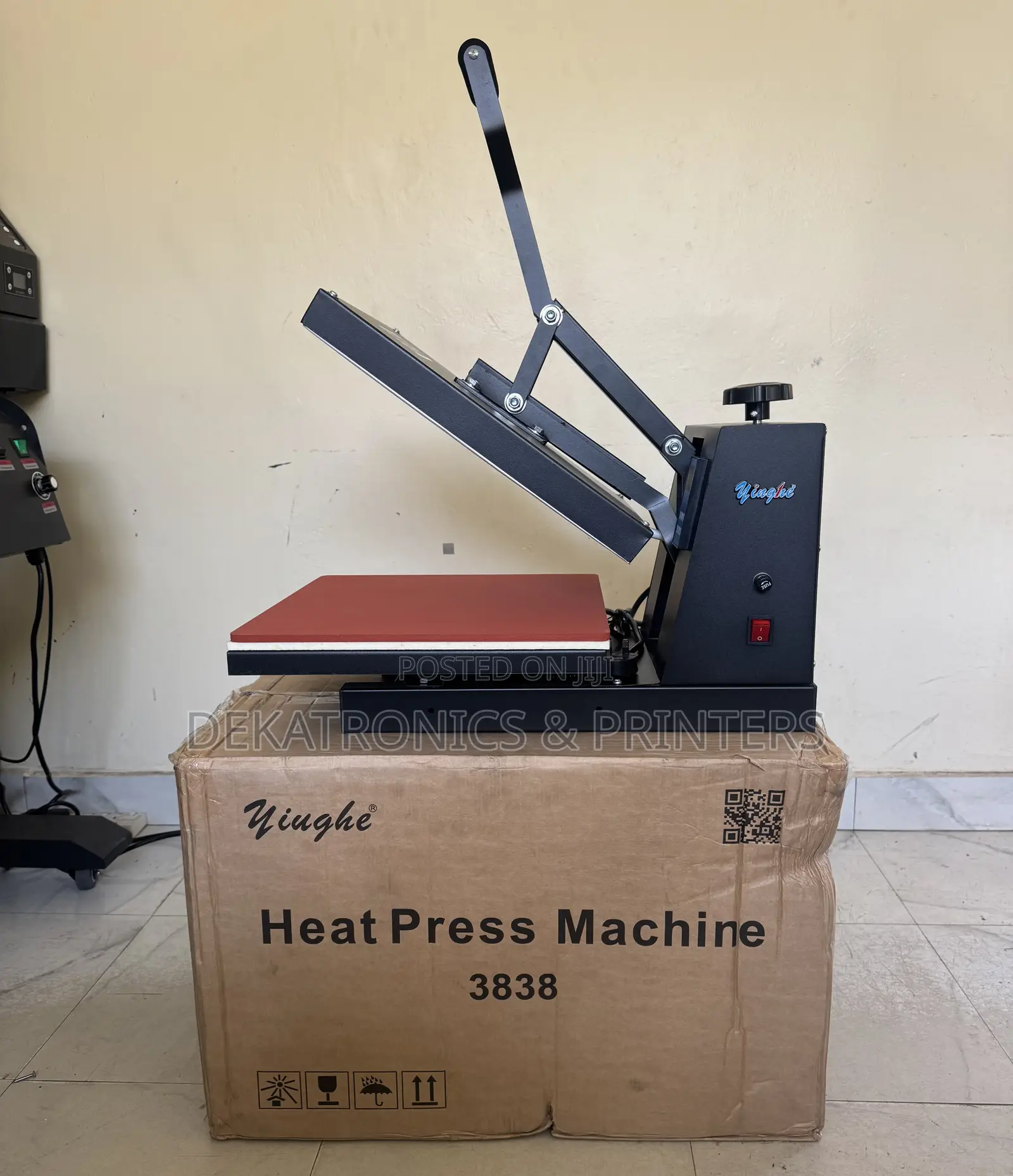 38cm by 38cm Flatbed Heat Press