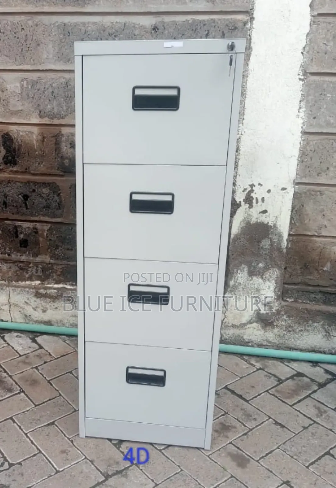4 Drawer Metallic Cabinet