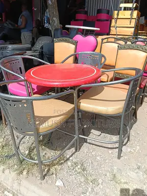 Set of 4 Seats and One Table Restaurant Bar Hotel