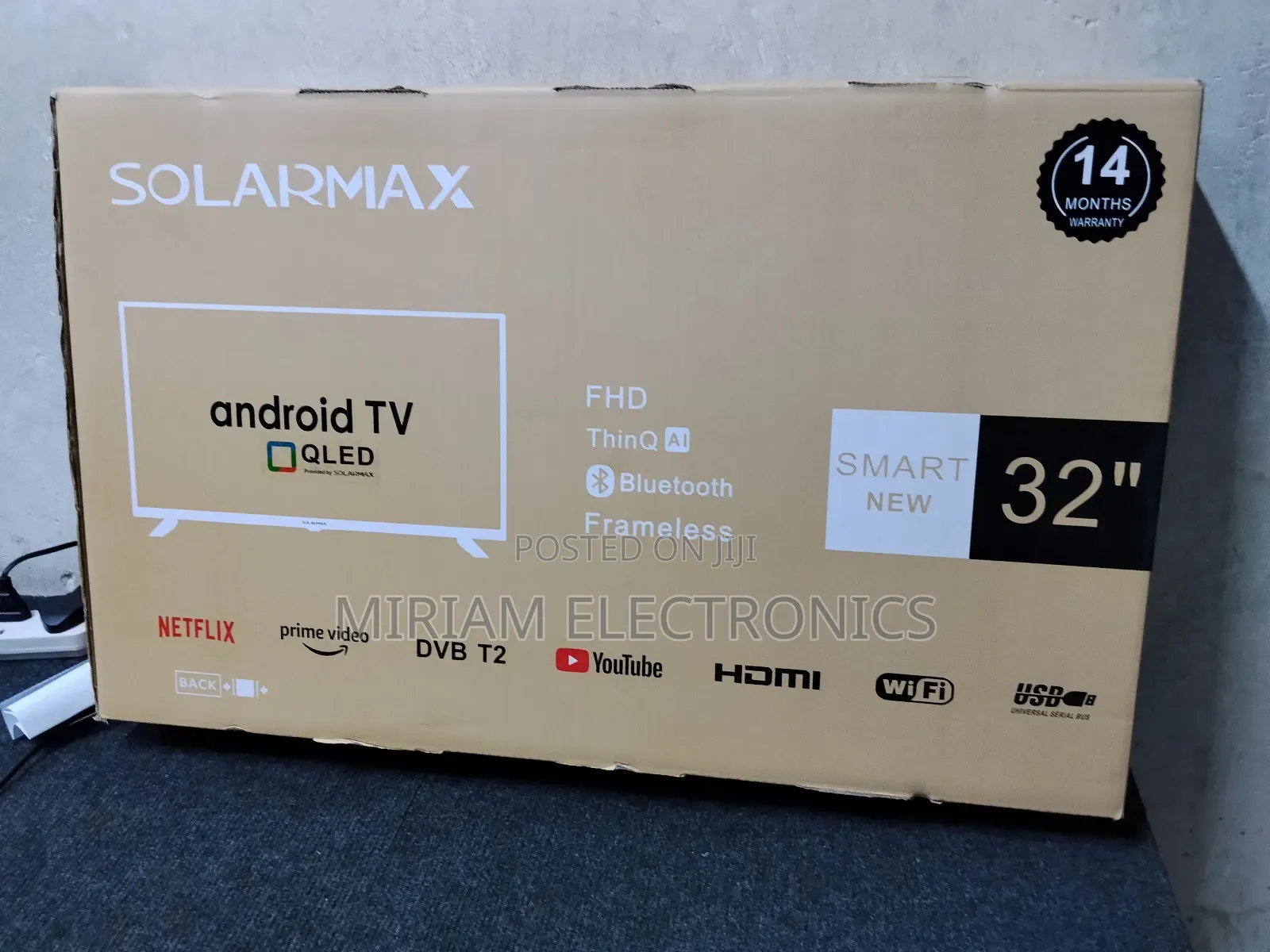 Solamax 32inch Smart Android Tv