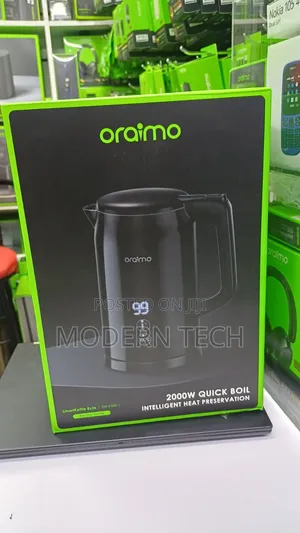 Oraimo Oh- Smartkettle Byte 2000w 304 Stainless Steel 1.7l Kettle