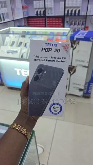 New Tecno Pop 10C 128 GB Gray