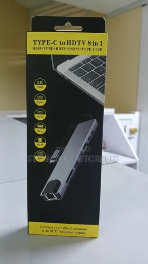 Type - C to HDTV 8 in 1