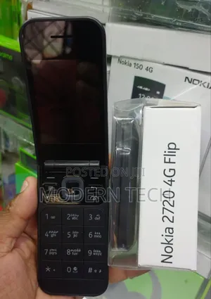 New Nokia 2720 fold Black