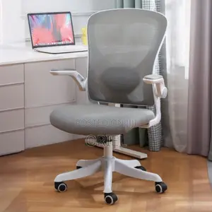 Office Chair : Gray Mesh Office Chair