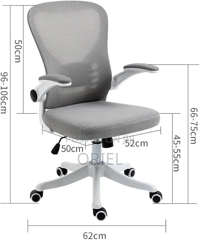 Office Chair : Gray Mesh Office Chair