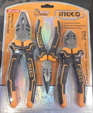 Ingco 3pcs Pliers Set/ Pliers