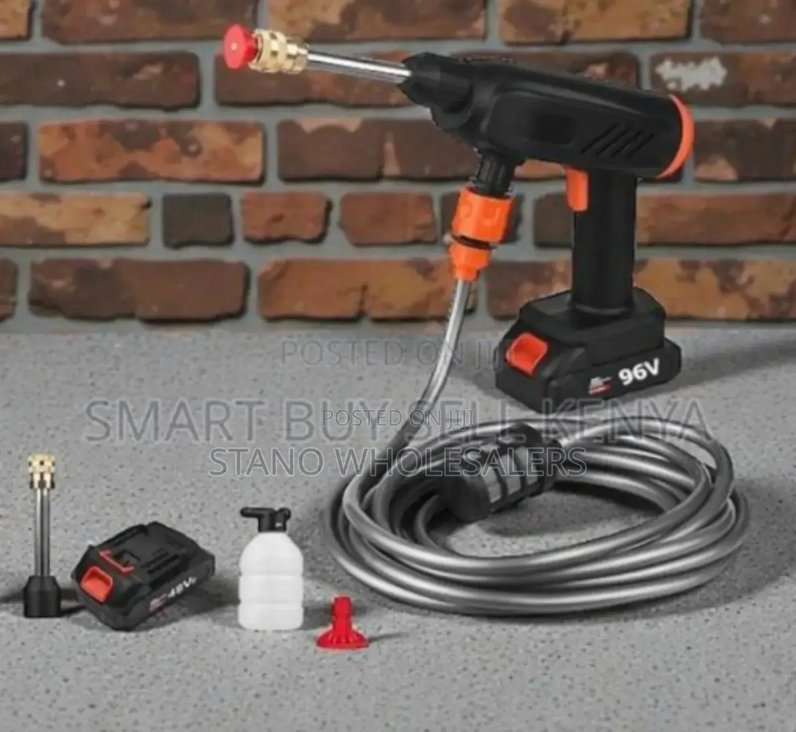 Double Battery Car Gun Washer