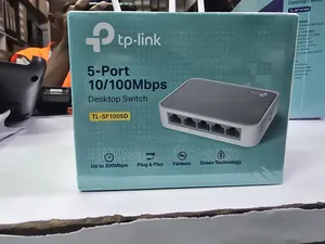 Tplink 5 Port 10/100mbps Desktop Switch Tl-Sf1005d