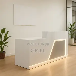 Modern Reception Desk : Led Reception Office Desk