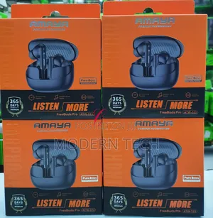 Amaya Atw-323 Pro Wireless Earbuds – Deep Bass, 40h Playtime.
