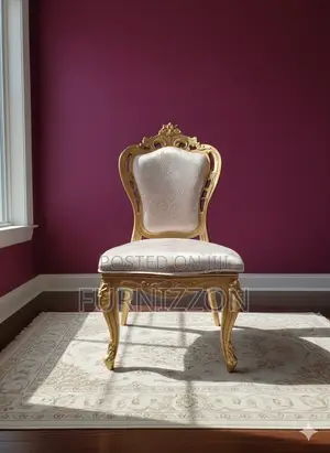 Luxury Gold King Louis Banquet Chair
