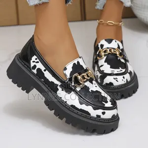 Quality Print Lady Loafers ,Loafers Sizes 36-43