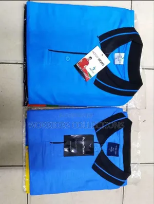 Dark Blue and Light Blue Polo T-Shirts Available