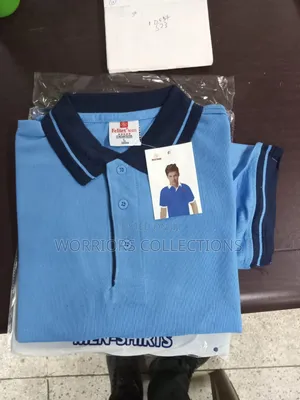 Dark Blue and Light Blue Polo T-Shirts Available