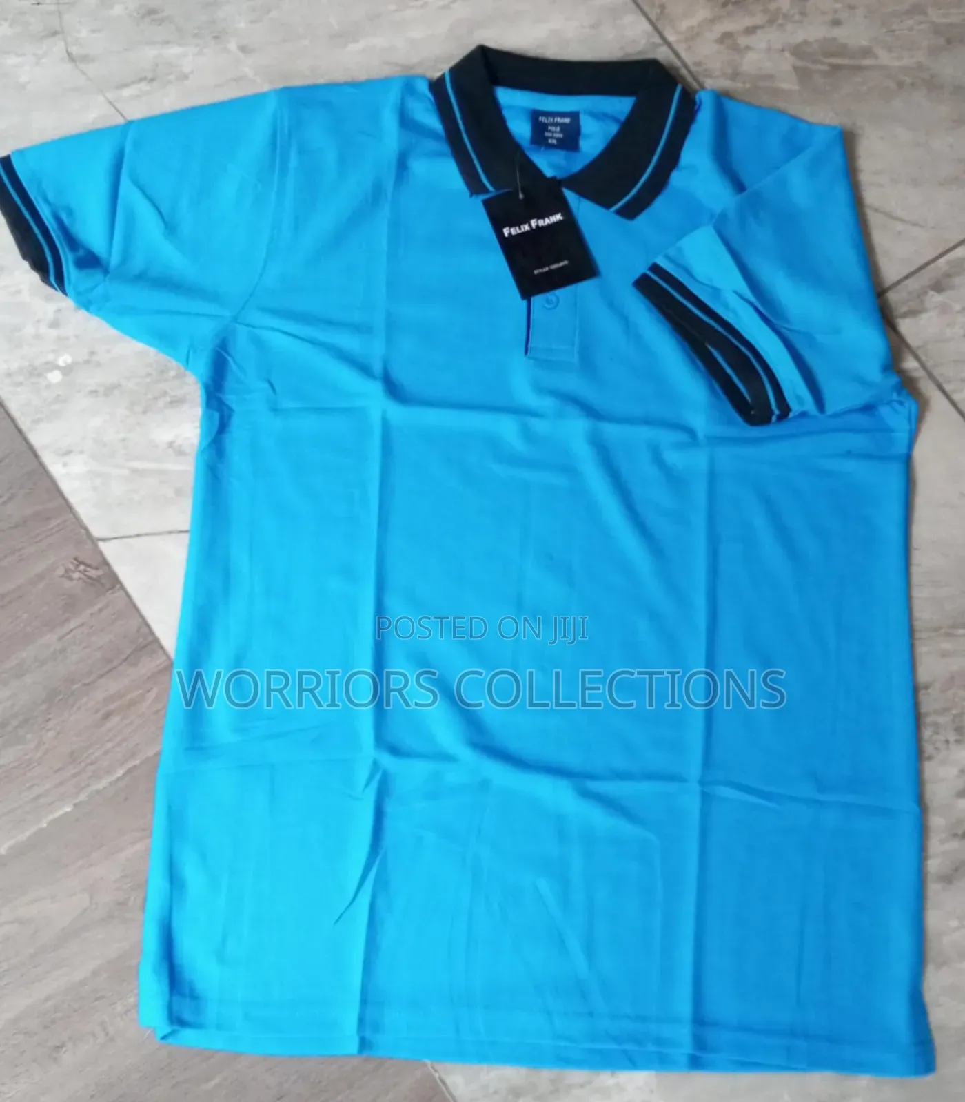Dark Blue and Light Blue Polo T-Shirts Available