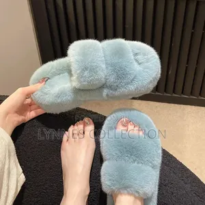 Multicolour Fluffy Platforms ,Fluffy Sizes,36-43