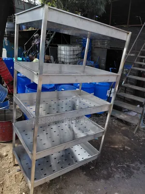 Perforated Kitchen Shelve.