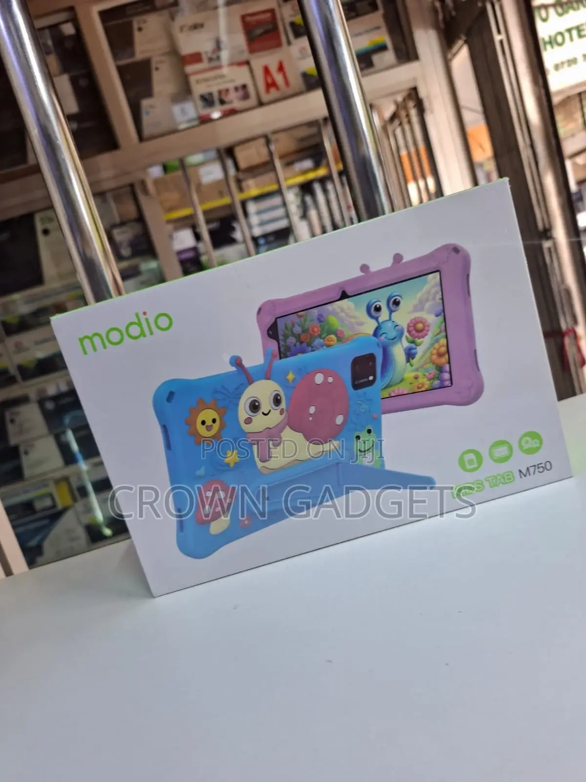 Modio M750 Android Kids Tablet Dual Camera Wifi Bluetooth