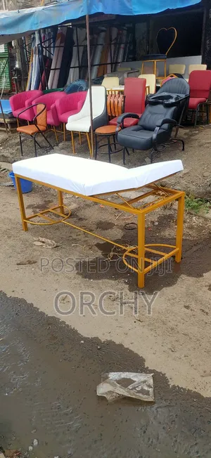 White Gold Massage Bed