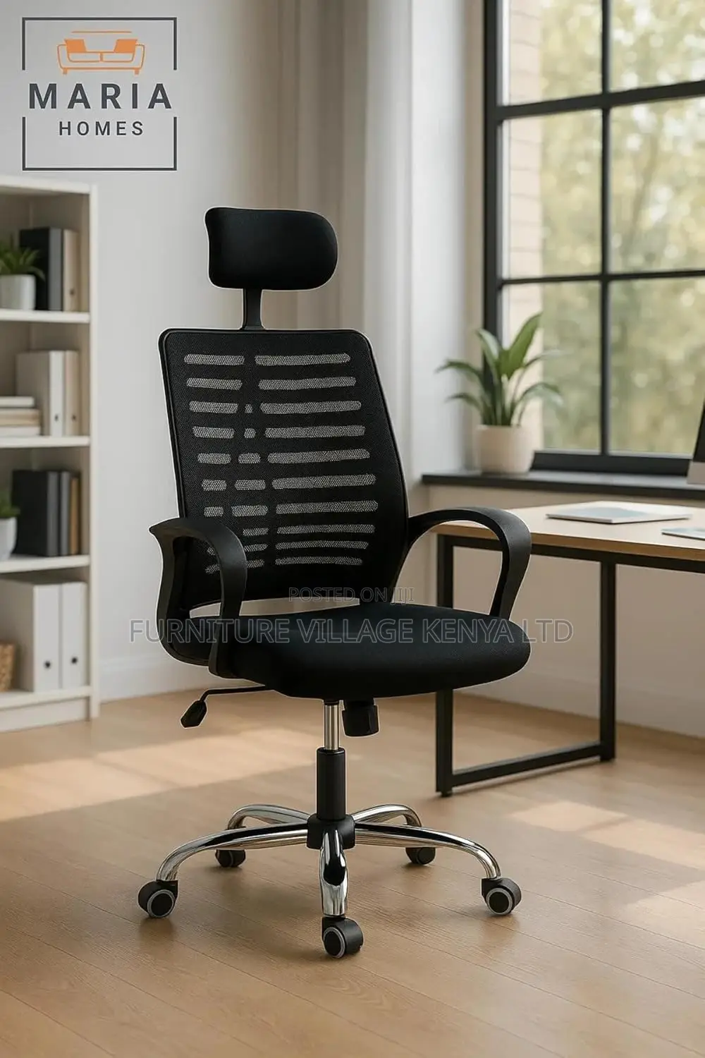 Ergonomic Office Chair With Headrest