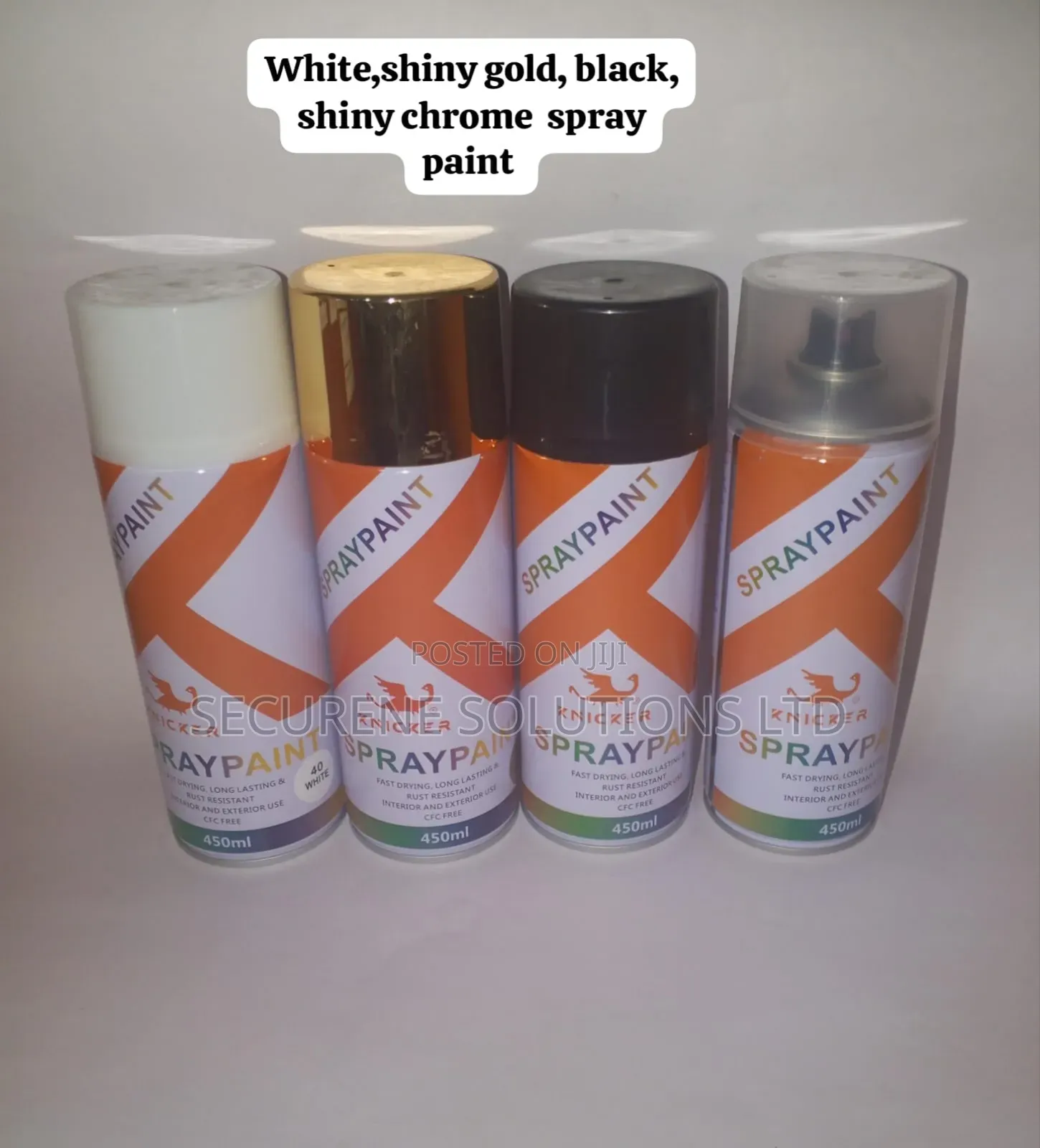 Knicker Brand Aerosol Spray Paints