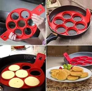 Silicone Pancake Non Stick Moulds Available