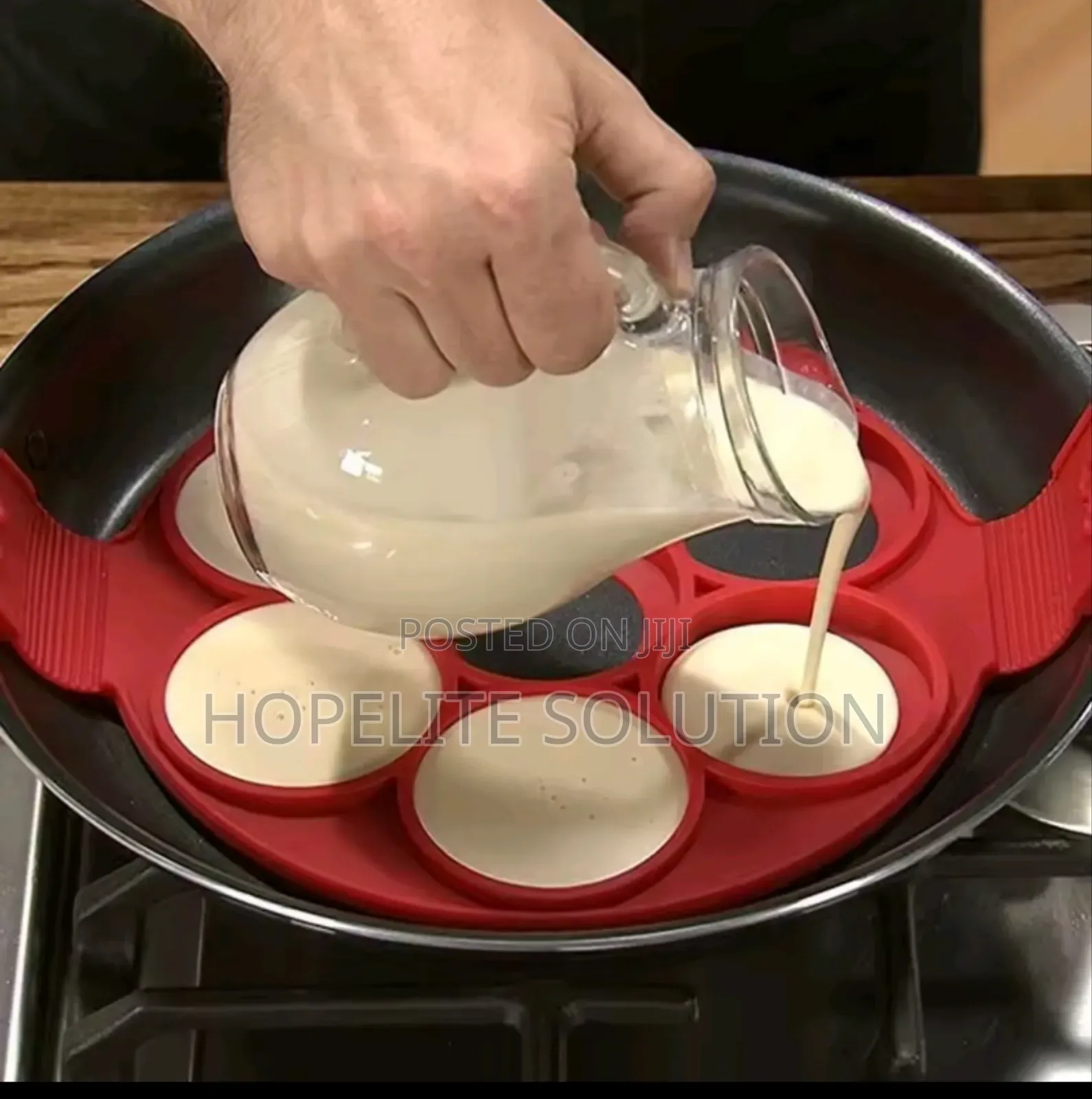 Silicone Pancake Non Stick Moulds Available