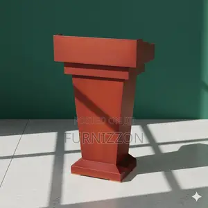 Modern Wooden Podium Stand for Public Speaking